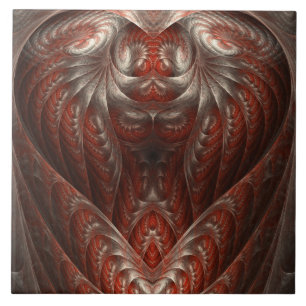 Carreau Astonish Me Rouge Coeur Abstrait Design Carrelage 