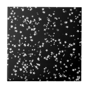 Carreau Astronomie Élégance étoile noire étoile de lux