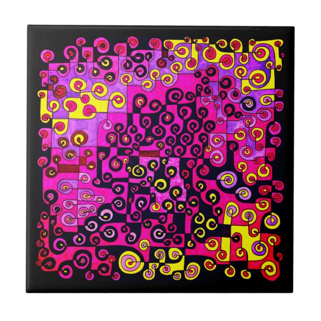 Carreau Attrape-moi si tu peux Pinky ! (Devant)