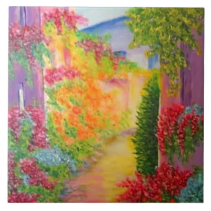 Carreau Au bas de la rue