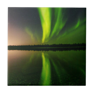 Carreau Aurora Borealis Lumières du Nord Norvège