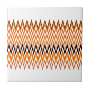 Carreau Automne Couleur Chevron Motif