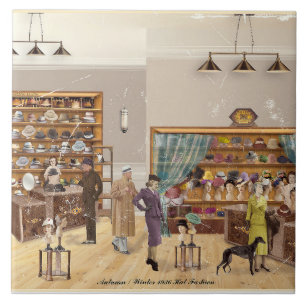 Carreau Automne - Mode hiver, 1934