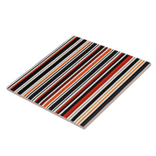 Carreau Automne Populaire Orange Collection Luxe