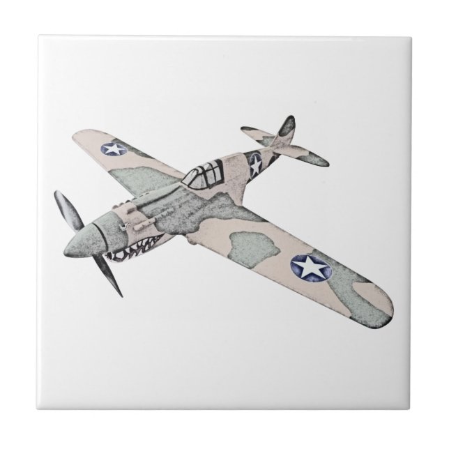 Carreau Avions de Curtiss P-40 Warhawk (Devant)