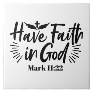 Carreau Ayez foi en Dieu Mark 11:22 Citation Inspirationne