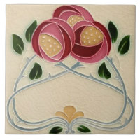 Azulejo Carrelage Art nouveau cheminée décorative
