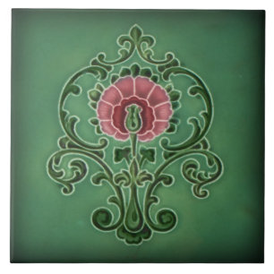 Carreau Azulejo Carrelage Art nouveau cheminée décorative