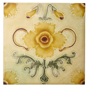 Carreau Azulejo Carrelage Art nouveau cheminée décorative