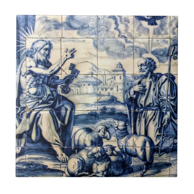 Carreau Azulejo portugais 005 (Devant)