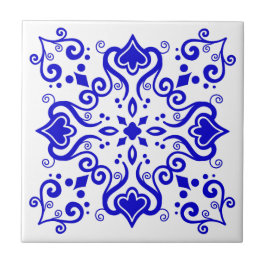 Carreau Azulejo Portugais Bleu Bleu Bleu Bleu Bleu Bleu A0