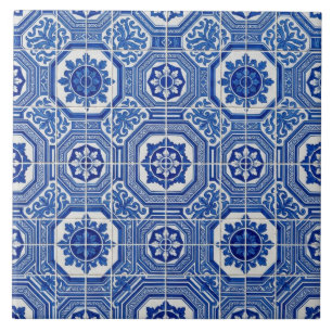 Carreau Azulejo portugais traditionnel
