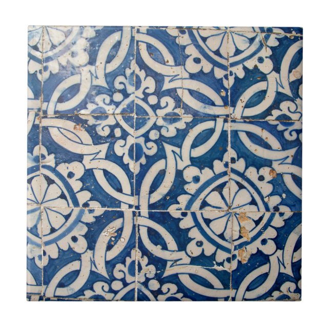 Carreau Azulejo portugais vintage (Devant)