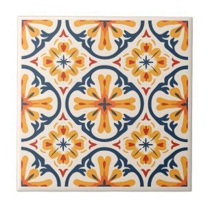 Carreau azulejos espagnol en céramique
