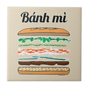 Carreau Baguette vietnamienne de pain français de sandwic