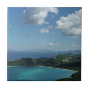 Carreau Baie de Magens, scene de l'île St Thomas Beautiful