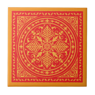 Carreau Bandana Motif-1 Carrelage en céramique