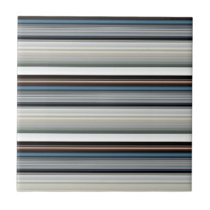 Carreau Bandes blanches gris mignonnes