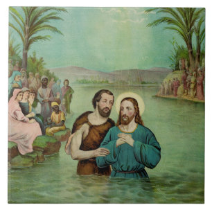 Carreau Baptême de Jésus-Christ