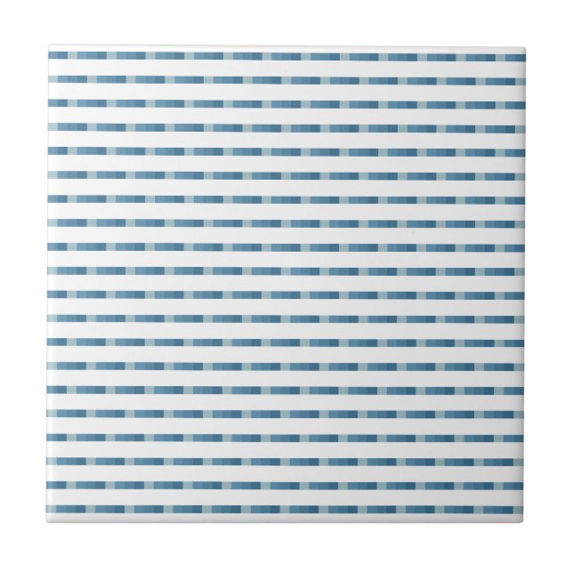 Carreau Barres bleues Carrelage en céramique, petit (4,25  (Devant)
