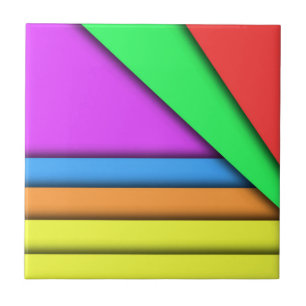 Carreau Barres de couleur