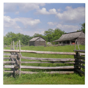 Carreau Barrière de rail fendu
