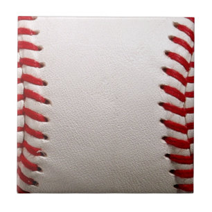 Carreau Baseball et Softball Couture Rouge
