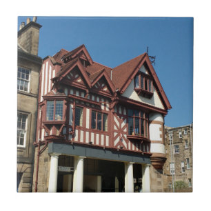 Carreau Bâtiment en chêne Tudor, Edimbourg, Ecosse