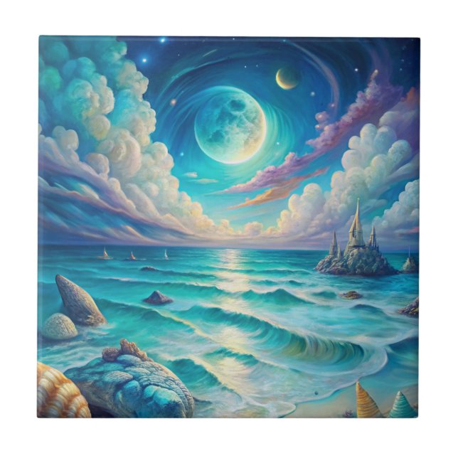 Carreau Beach Scene  (Devant)