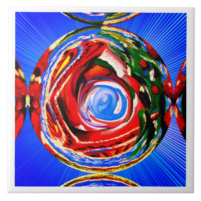 Carreau Beau art d'esprit d'automne (Devant)