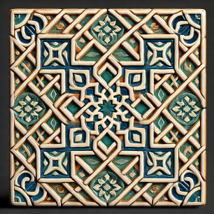 Carreau Beauté imparfaite - Art géométrique
