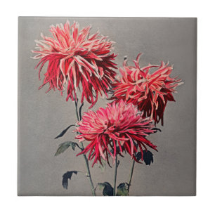 Carreau Beauté intemporelle de l'art japonais - Fleurs