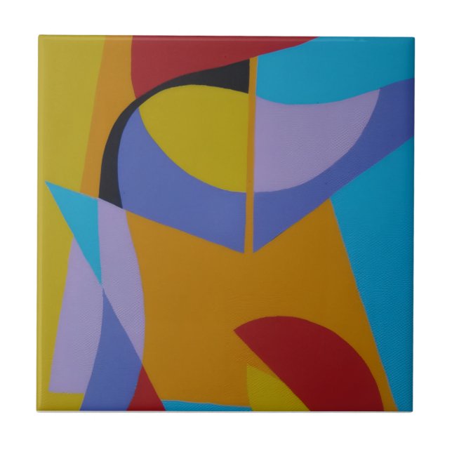 Carreau Beautiful and Vibrant Colors! Ceramic Tile (Devant)