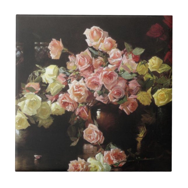 Carreau Beaux Roses (par Joseph DeCamp) (Devant)
