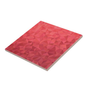 Carreau Beaux Triagles rouges Abstraits - Art