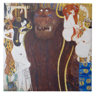 Carreau Beethoven Frieze (détail), Gustav Klimt