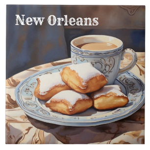 Carreau Beignets Cuisine de la Nouvelle-Orléans Dessert cu