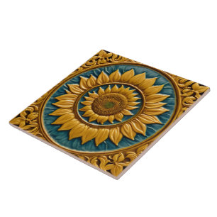 Carreau Belle collection de tournesols tendance