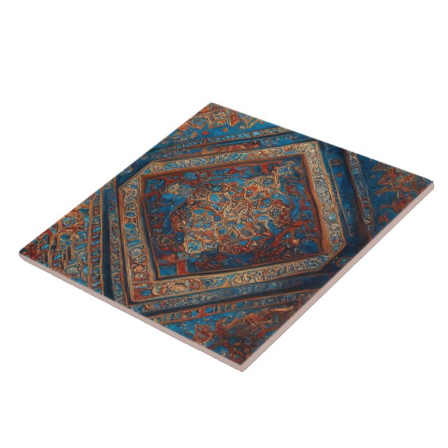 Carreau Belle collection de vieux Motifs persans moderne (Côté)