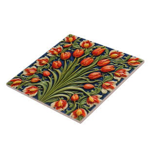 Carreau Belle collection tendance Tulipes