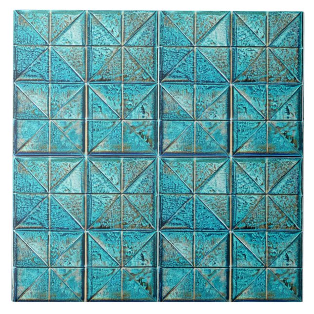 Carreau Belle imitation métallique petite art esthétique t (Devant)