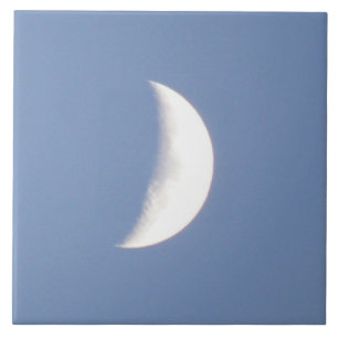 Carreau Belle lune de croissant de cire en carrelage clair