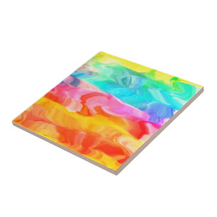 Carreau Belle Ondes Légères Peinture Carrelage en céramiqu