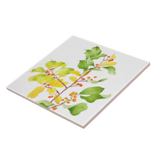 Carreau Berries d'automne sur Carrelage en céramique