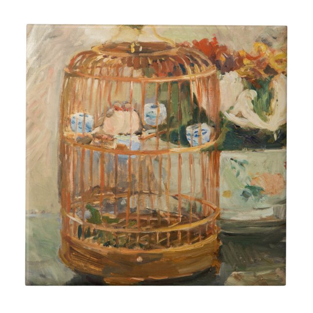 Carreau Berthe Morisot - La Cage (Devant)