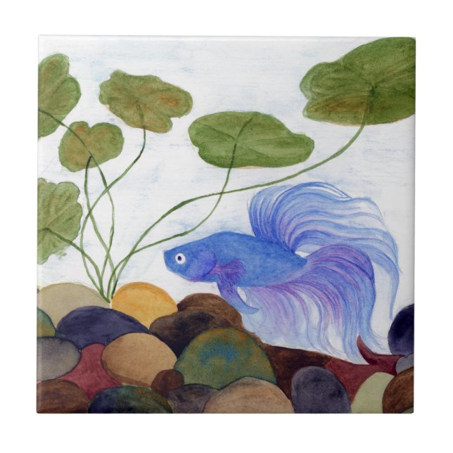 Carreau Betta fish (Devant)