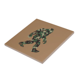 Carreau Bigfoot Sasquatch Camouflage 