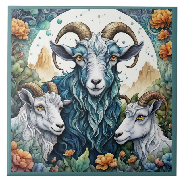 Carreau Billy Goats Gruff (Devant)