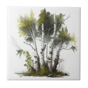 Carreau Birch Trees, Les Birches Irlande du Nord