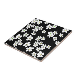 Carreau Blancs Dancing Motif Carrelage en céramique